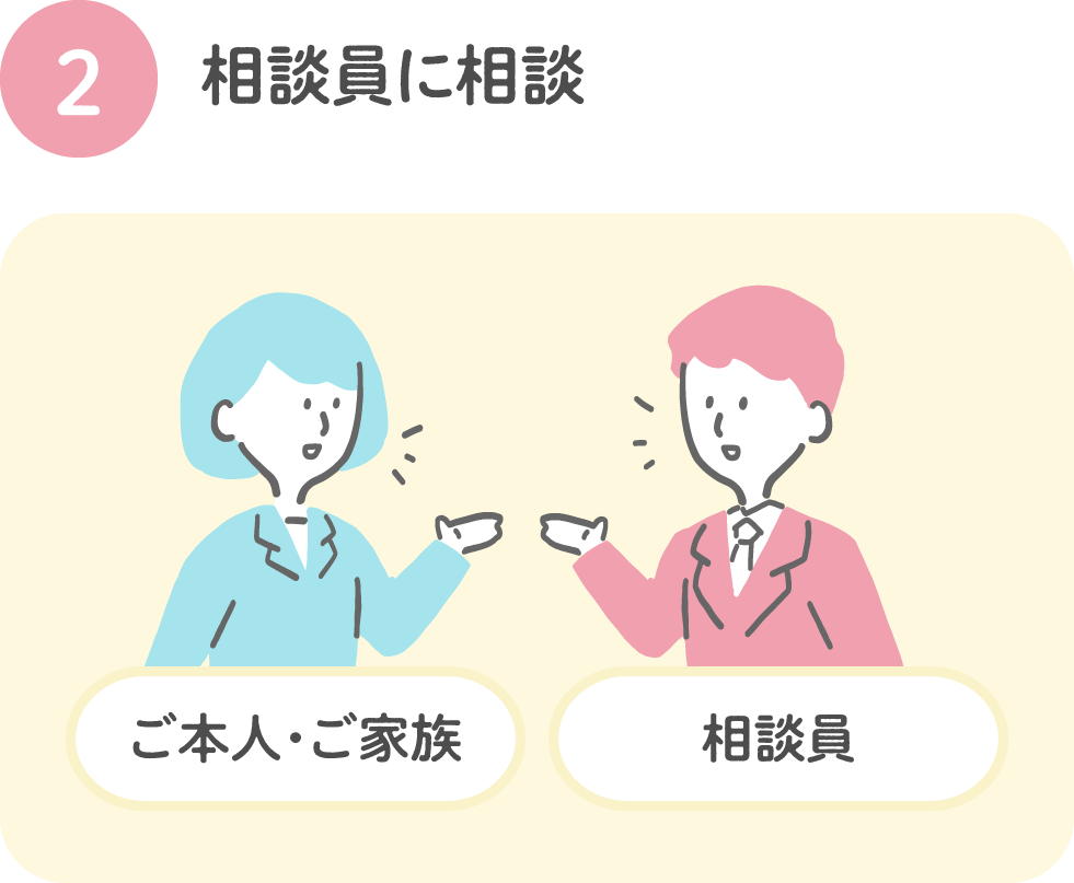相談員に相談